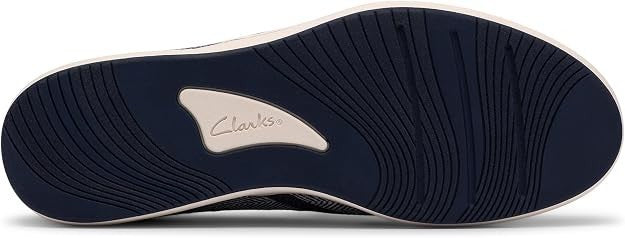 Cloudsteppers Clarks Women's Breezesky Zoe Canvas Loafers - Navy - Size 6.5