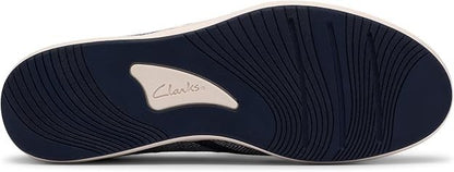 Cloudsteppers Clarks Women's Breezesky Zoe Canvas Loafers - Navy - Size 6.5