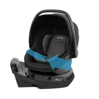 Evenflo Omni Ultra Travel System w Revolve180 LiteMax NXT Rotational Infant Seat