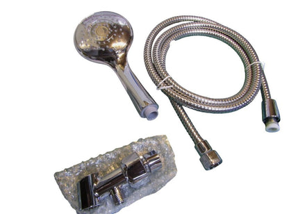Niagara 5-Spray 1.5 GPM Handheld Showerhead Set with 72" Hose & Mounting Bracket