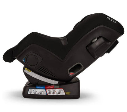 Nuna RAVA Fire Retardant-Free Convertible Car Seat Caviar Color