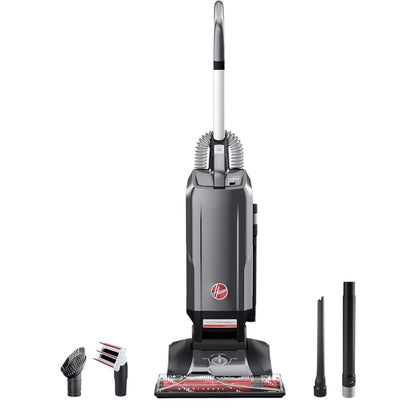 Hoover Complete Performance Advanced Pet Kit Bagged Upright Vacuum UH30650, Grey