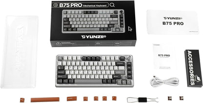 Wireless Yunzii B75 Pro Mechanical Keyboard