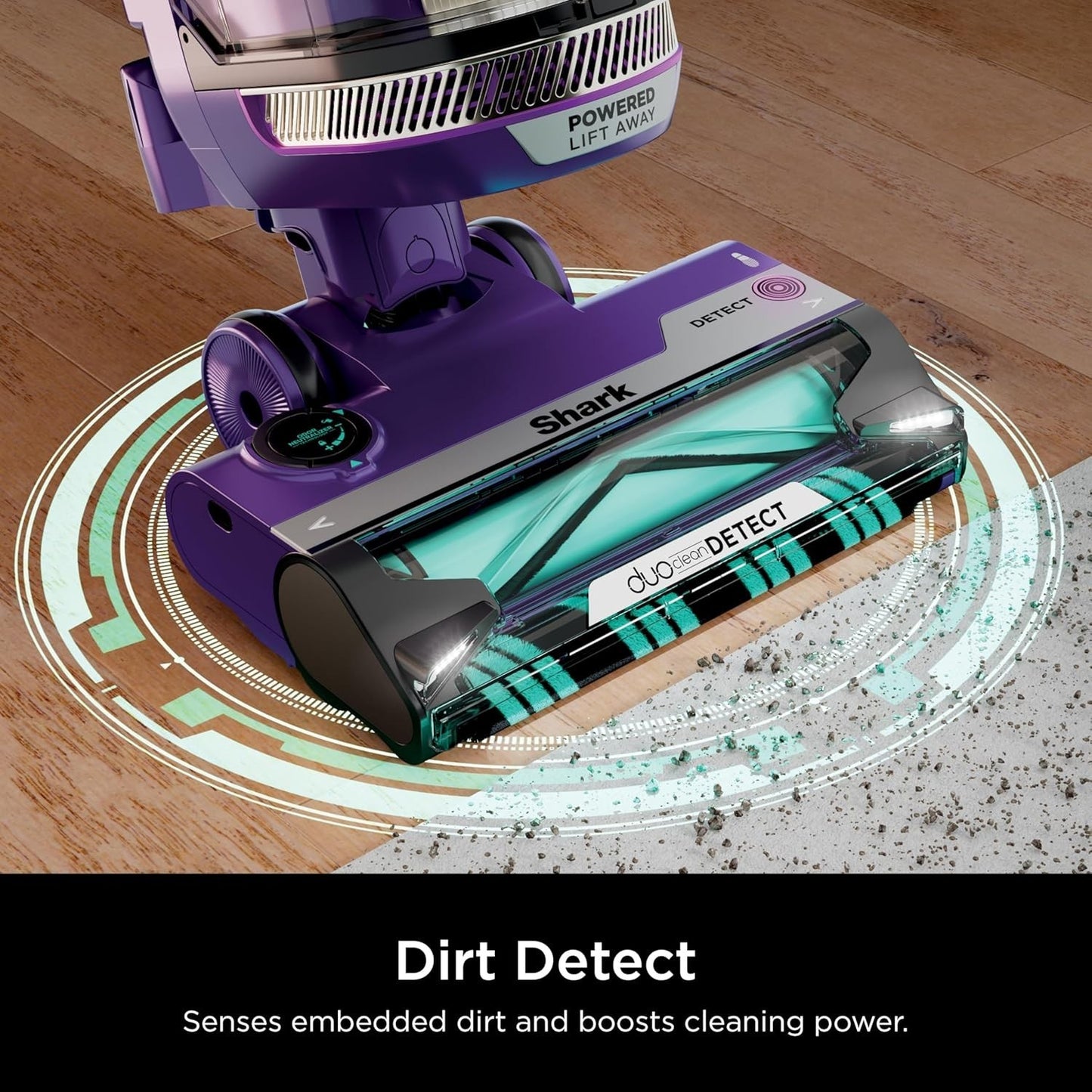Shark - PowerDetect Upright Vacuum with DuoClean Detect Technology - AZ4002  NEW