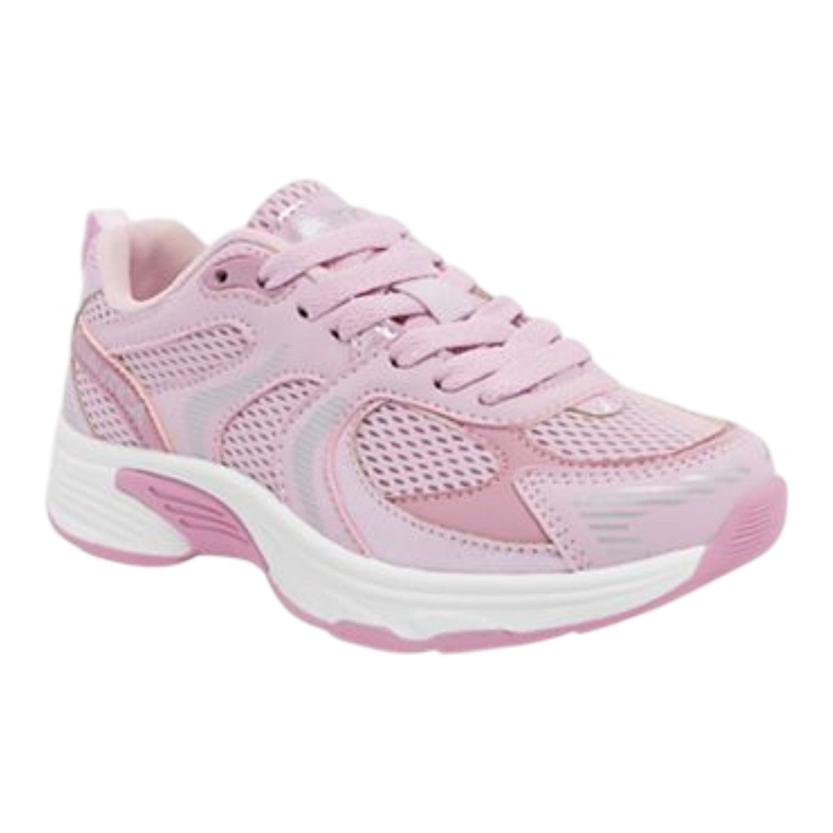 Nautica Girls White and Pink Sneakers - Monroe KN10771S - Missy Athletic -
