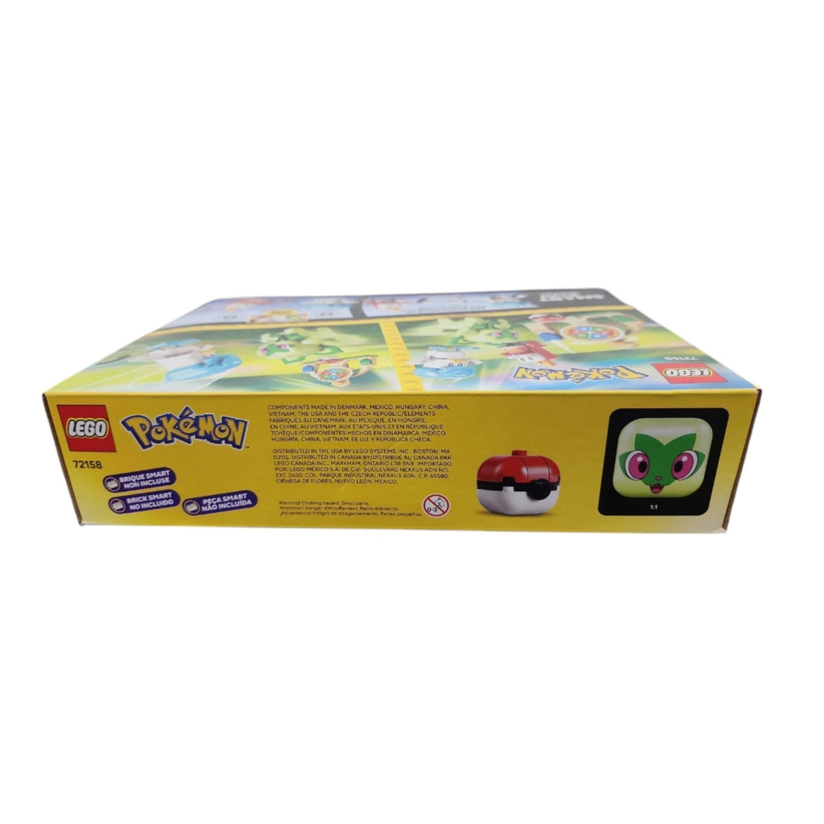 LEGO Pokemon (2026) 313pc SPRIGATITO FUECOCO & QUAXLY BATTLE Building Set #72158
