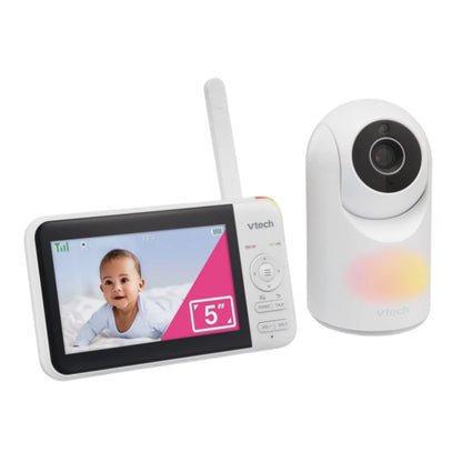 VTech VM5267 5" Digital Video Baby Monitor w Pan & Tilt Camera - 1000 Feet Range