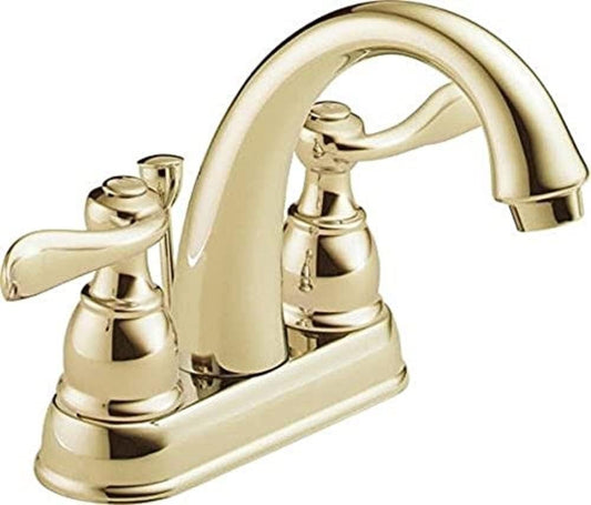 Delta B2596LF Windemere Centerset Bathroom Faucet - Brass