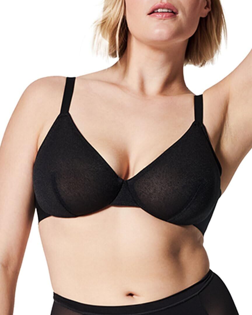 SPANX Womens Fit to You Bra Very Black XL-D/DD