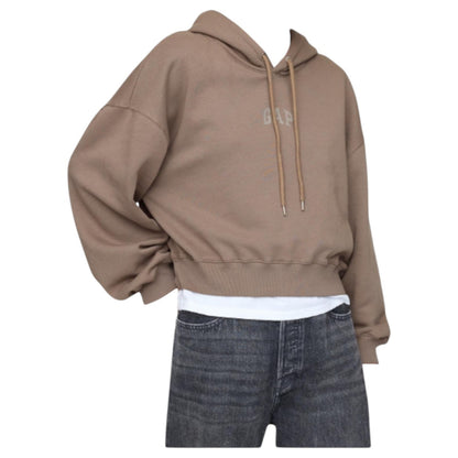 Gap Vintage Soft Cropped Hoodie | #523563 | S, M, L | Brown or Blue