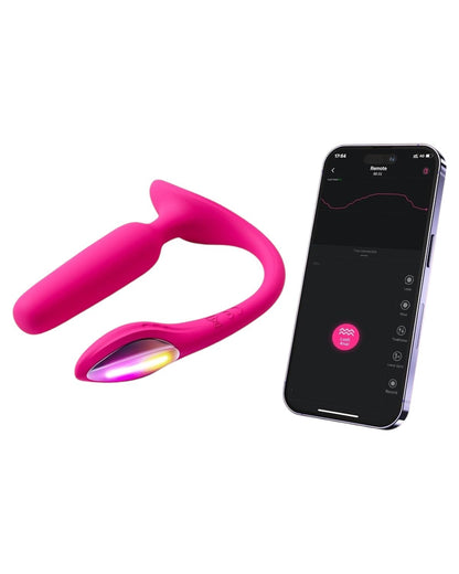 LOVENSE Lush Anal Vibrating Butt Plug Sex Toys, App Controlled Vibrator