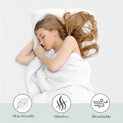 Joyride Sleeep 3 Inch Queen Size Memory Foam Mattress Topper, Cooling Bed Topper