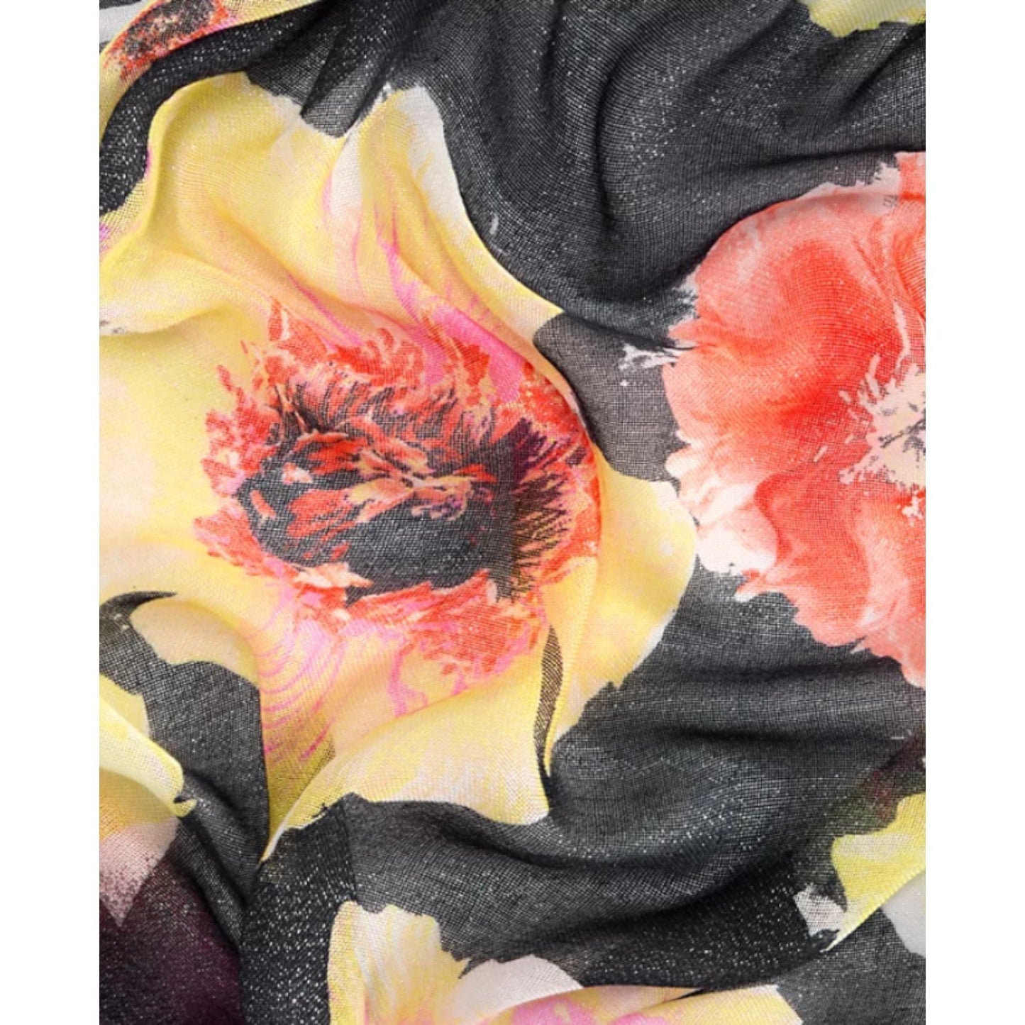 I.N.C. International Concepts Floral Square Scarf 48x48  and Floral Wrap 76x27