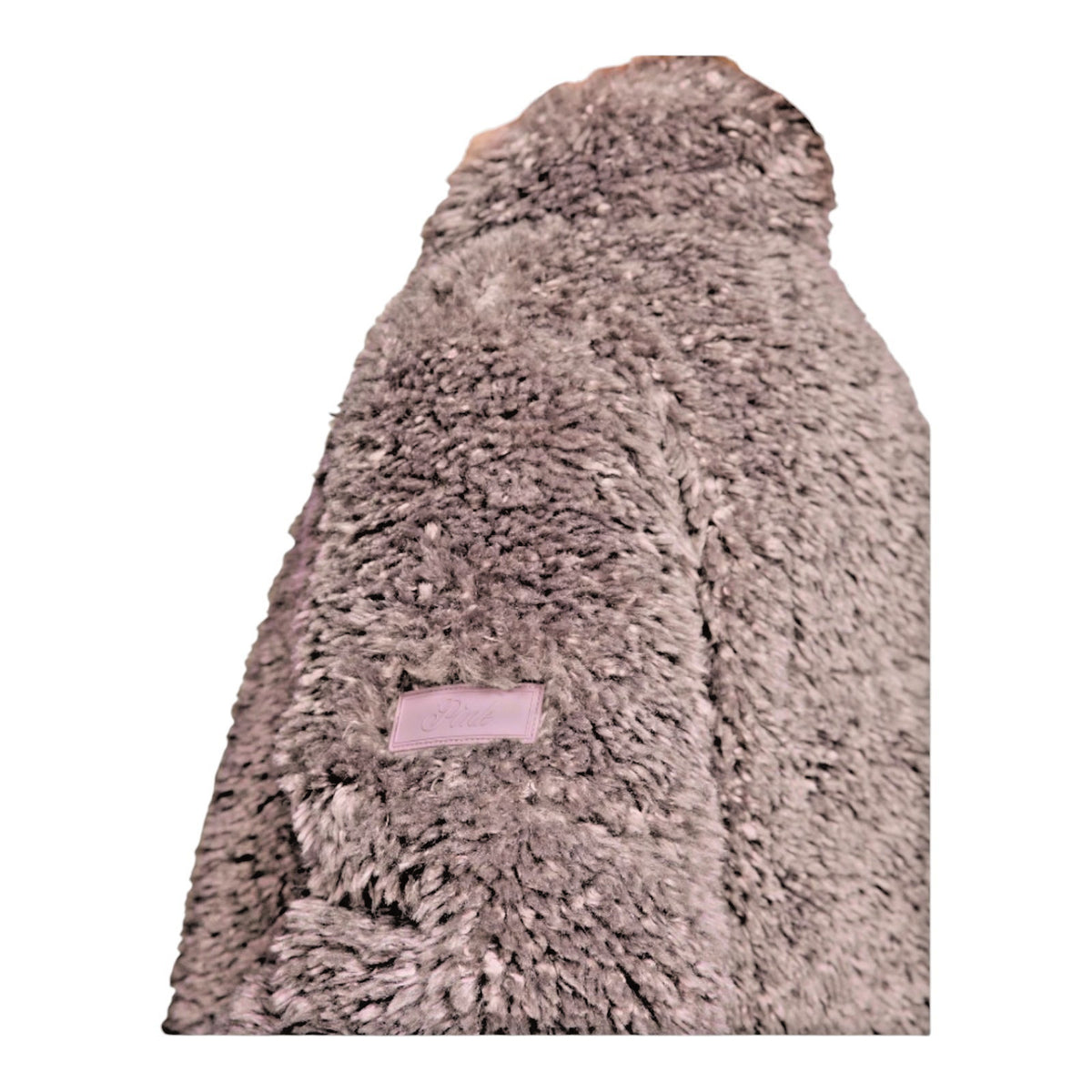 Victoria's Secret Pink Puffer Coat Teddy Jacket Purple Cozy Quilted