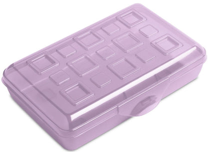 Sterilite Small Pencil Box Plastic - LAVENDER TINT