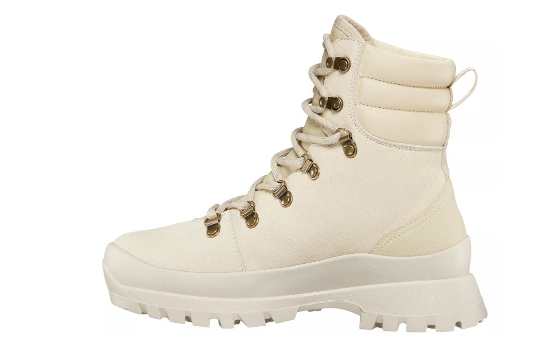 New In Box! Calia By Carrie Underwood Ella Lace Up Boot Ivory/Tan,Black 8-9.5