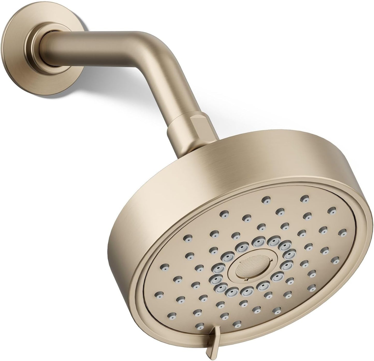 Kohler K-22170-G-BV Purist® 1.75 gpm multifunction showerhead Brushed Bronze