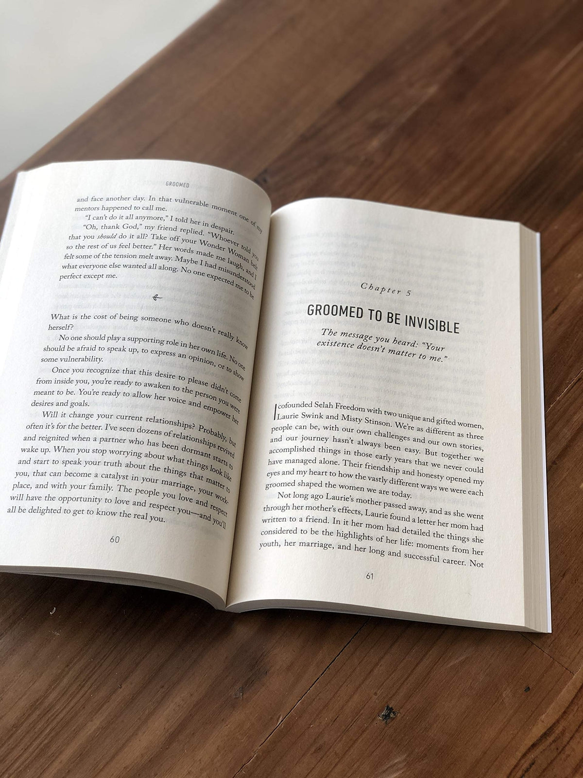 Groomed: Overcoming the Messages That Shaped Our Past and Limit Our Future