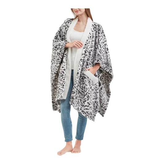 Premier Comfort Cozy Plush Printed Wrap With Oversized Pockets, 50" x 70"