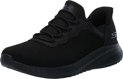 Skechers Women's Slip-ins Work Squad Chaos SR Jasul Shoes Black - 108194