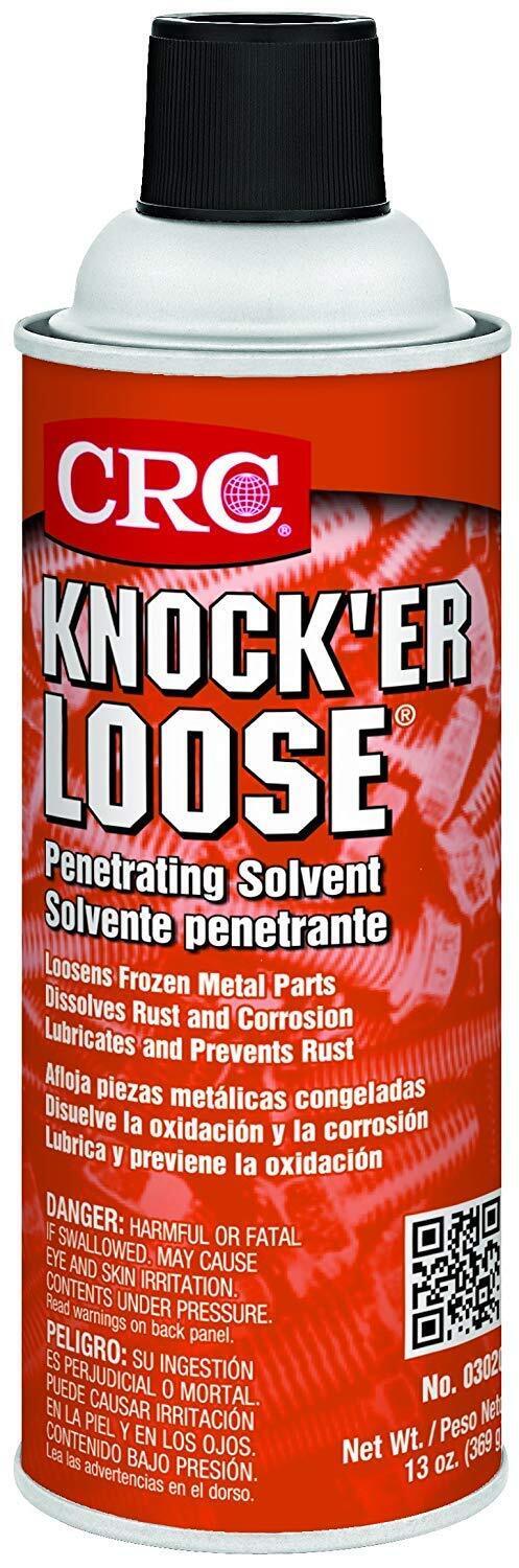 CRC Knock'er Loose Penetrating Solvent, 13 oz Aerosol Can, Reddish