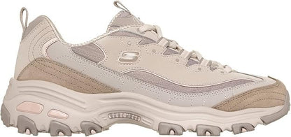 SKECHERS D'Lites Modern Classic Taupe women’s  Air-Cooled Memory Foam 150872