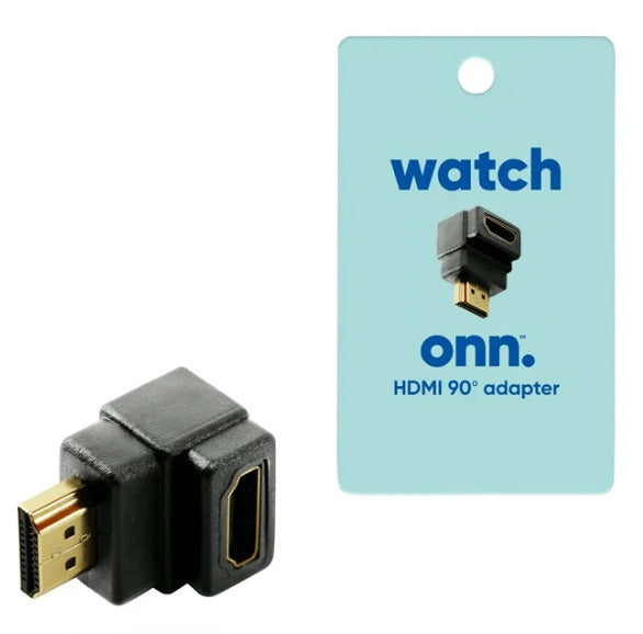 onn. HDMI 90-Degree Adapter