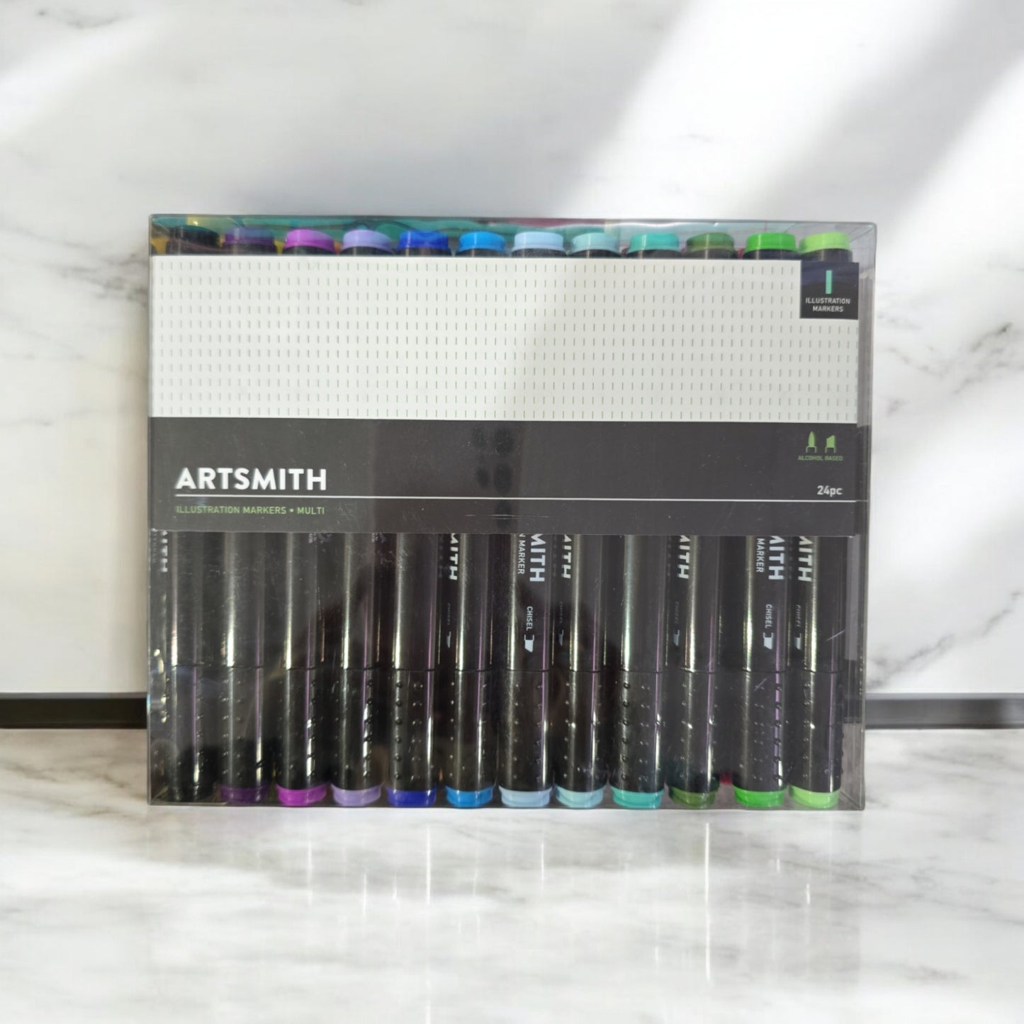 ARTSMITH Dual Tip Illustration Markers 24 Pack Brand New!