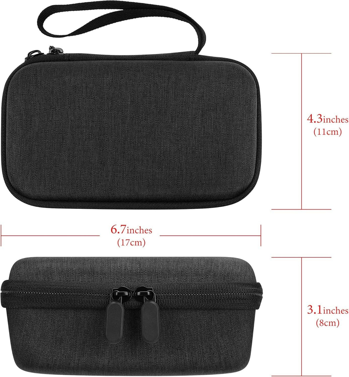 GEEKRIA Carrying Case for Ace Pro 2, Portable Street Shooting Kit Storage Bag