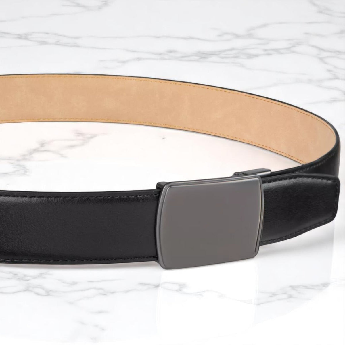 Haggar H26 Men's Leather Belt Black or Brown Size M and L NEW