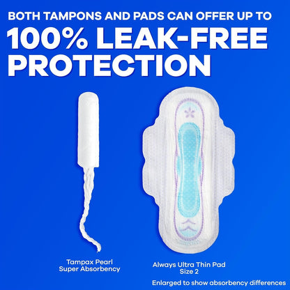 Pearl, Super, Unscented, 36 Tampons