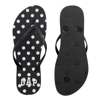 GAP Logo Flip Flops Women’s Size 7, 8 & 9 Sandals, Black, Green, Polka Dots etc