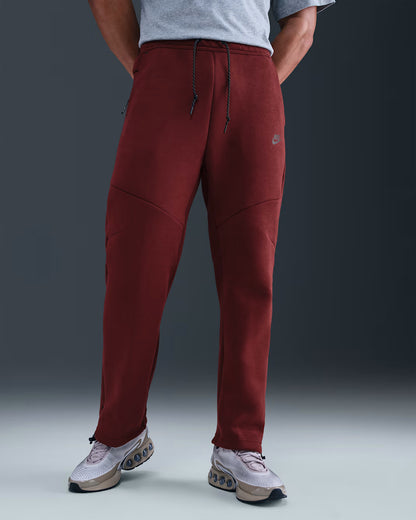 Nike Tech Fleece Open-Hem Pants Men’s Large IM0697-619 Dark Team Red