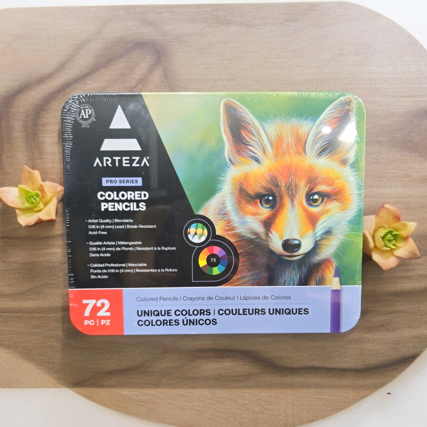 Artez Pro Series Colored Pencils, 72pc