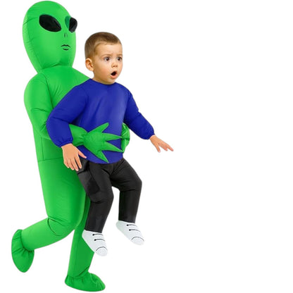 Morph Alien Costume Kids (4-6yrs), Alien Inflatable Costumes - Halloween Costume