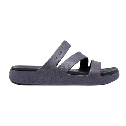 Crocs Women's Getaway Glimmer Strappy Sandals - Women's Size 9 - Deep Navy