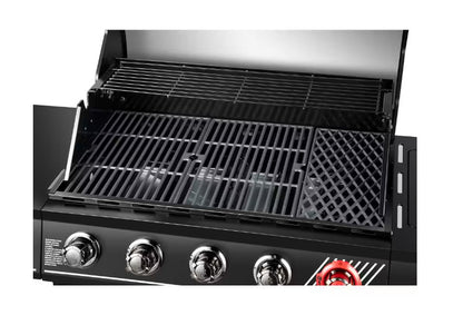Dyna-Glo 5-Burner Propane Gas Grill in Matte Black with TriVantage Multifunction