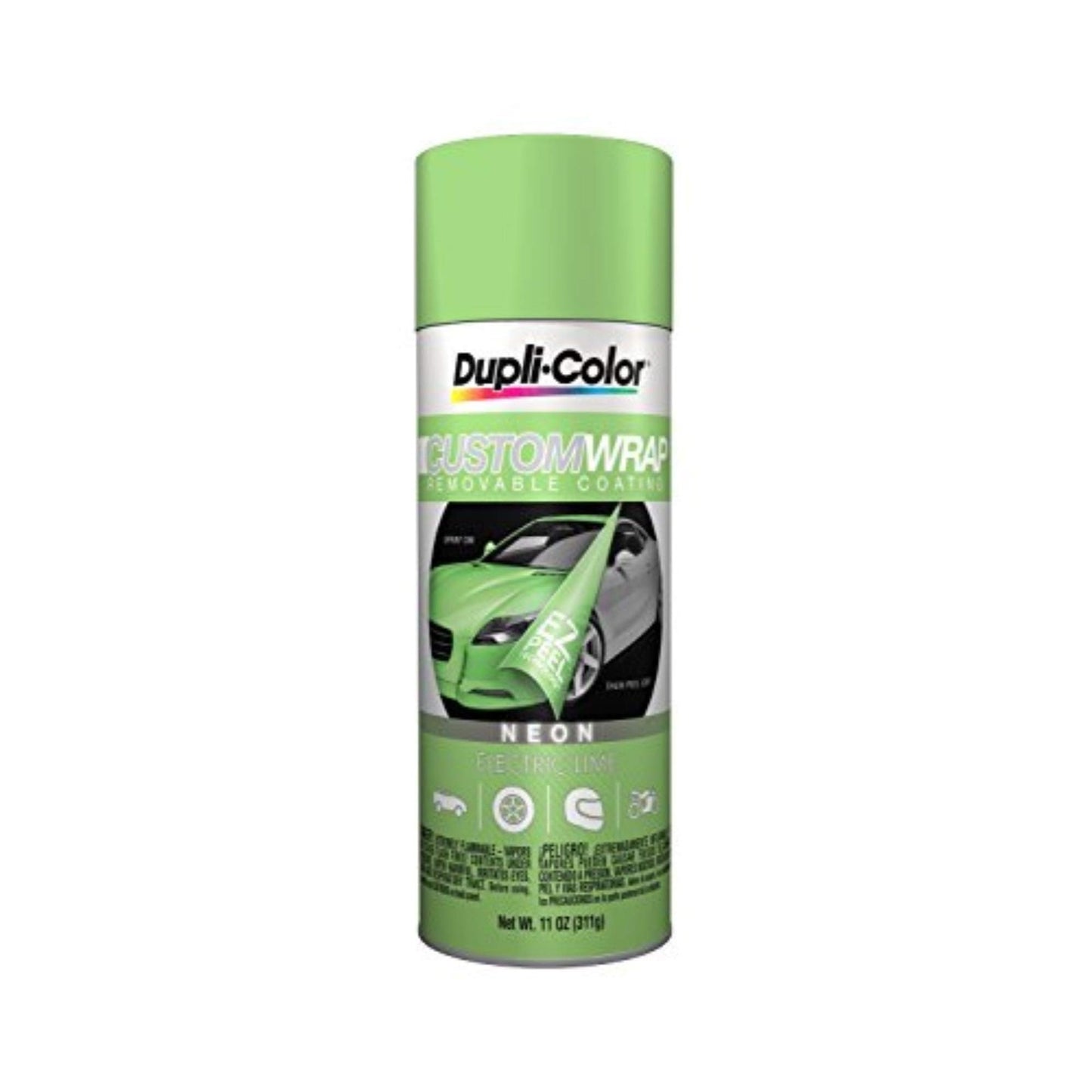 Dupli-Color ECWRC8620 Custom Wrap Neon Electric Lime