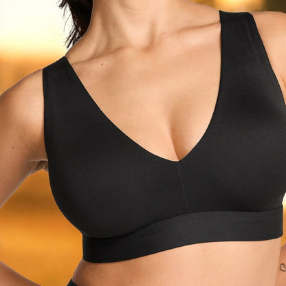 Victoria's Secret PINK Relay Strappy Plunge Sports Bra Black or White NEW