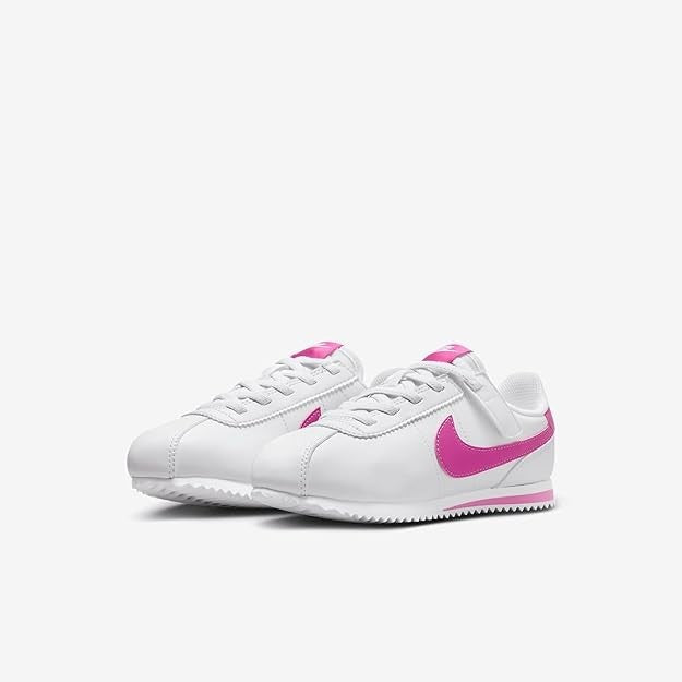 Nike Cortez EasyOn PreSchool White Laser Fuchsia DM0951-104 In Stock