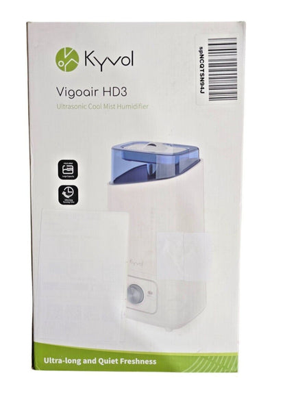 Kyvol HD3 Humidifier (White), 4.5L Cool Mist Humidifiers, 26dB Quiet Ultrasonic