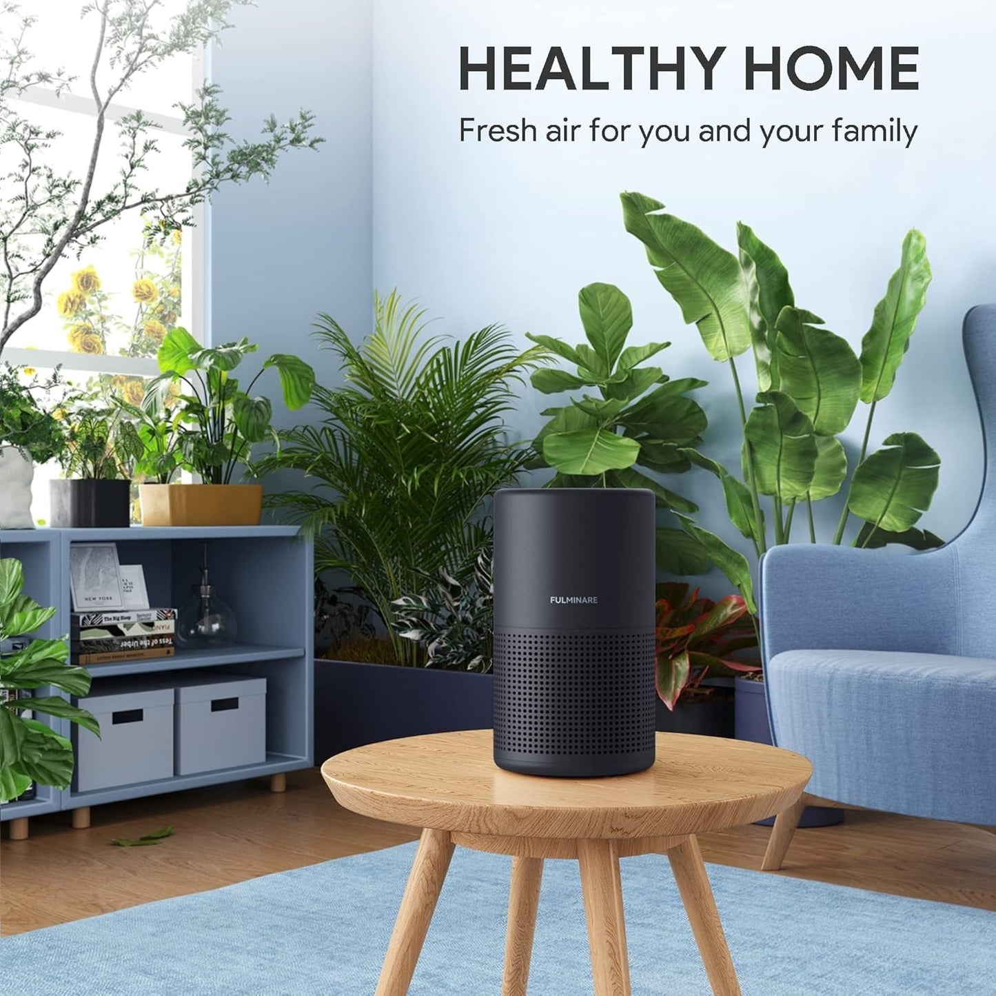 FULMINARE Air Purifier Black