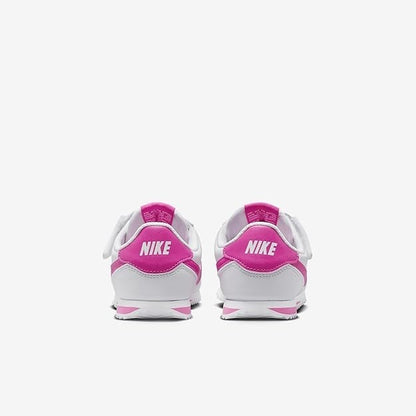Nike Cortez EasyOn PreSchool White Laser Fuchsia DM0951-104 In Stock