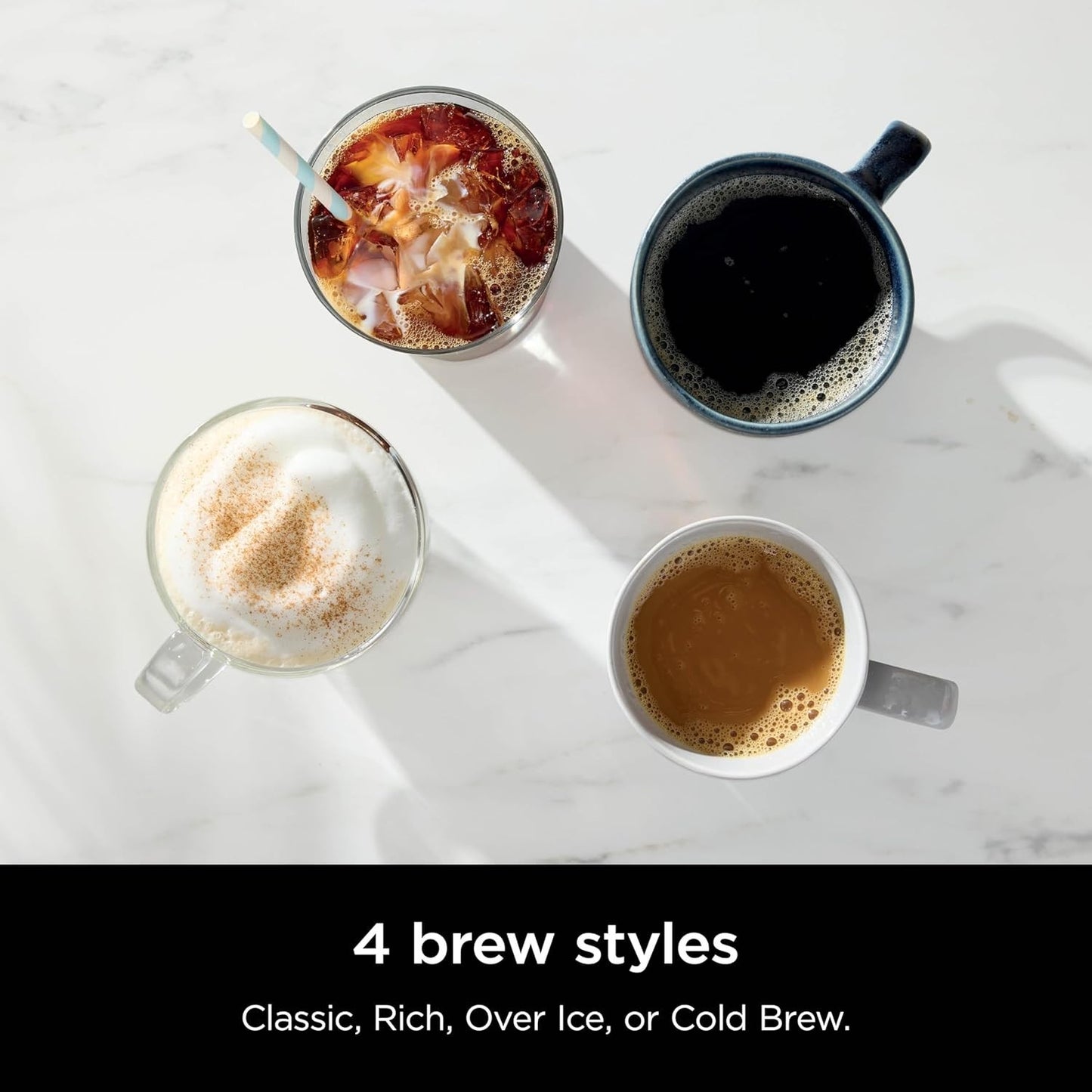 Ninja CM371 Hot & Iced XL Coffee Maker w/Rapid Cold Brew 12-cup Coffee Maker