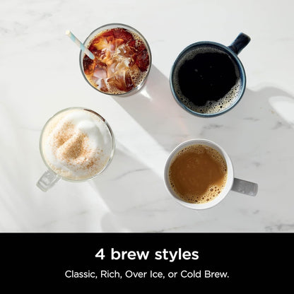 Ninja CM371 Hot & Iced XL Coffee Maker w/Rapid Cold Brew 12-cup Coffee Maker