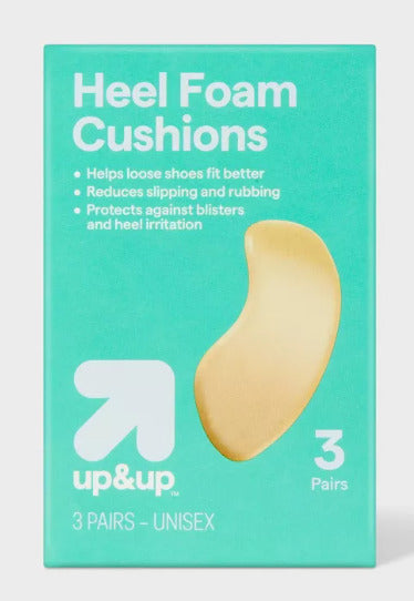 Back of Heel Cushion Khaki - 3 Pair