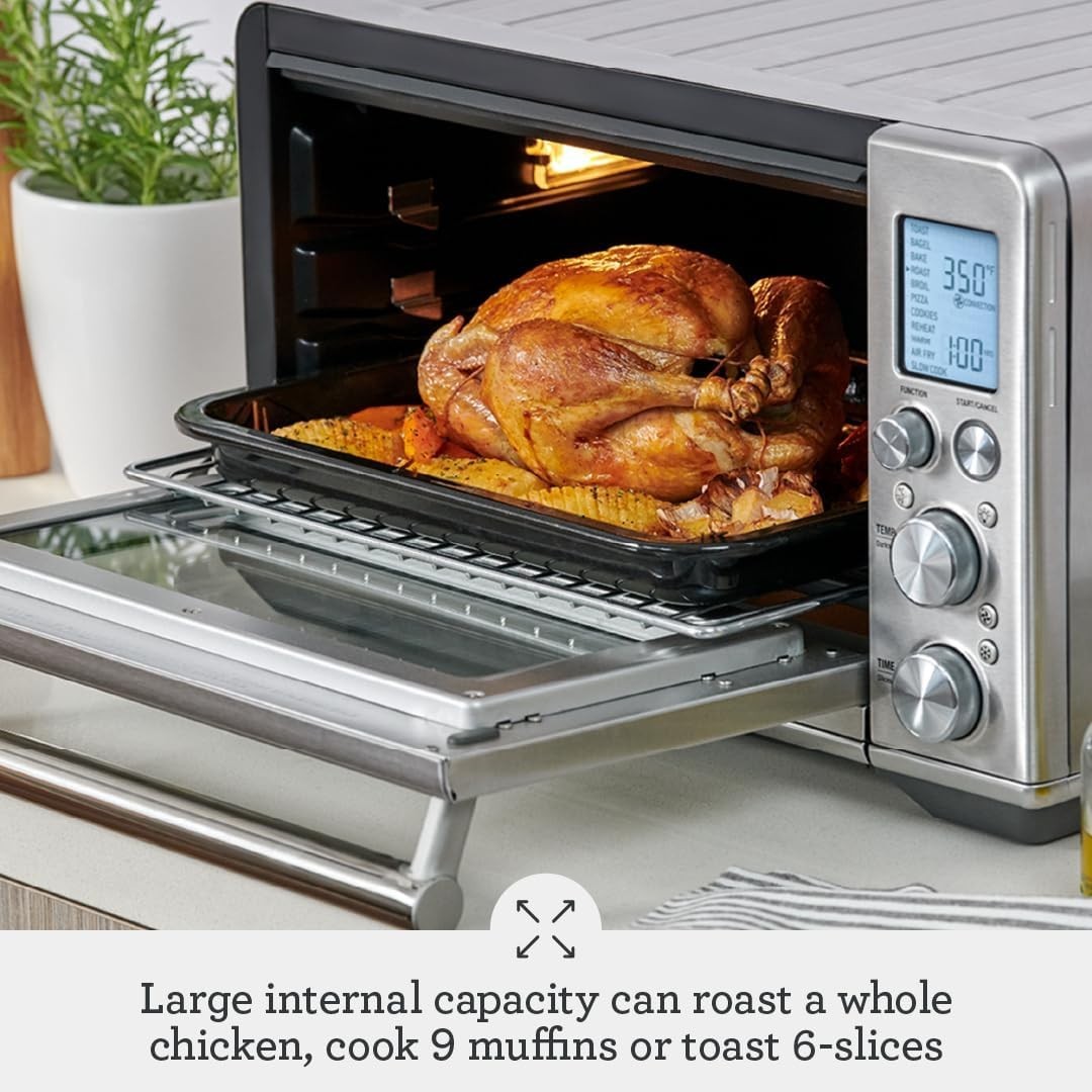 Breville BOV860BSS Smart Oven Air Fryer and Convection Oven, 0.8 cu. ft. Stainle