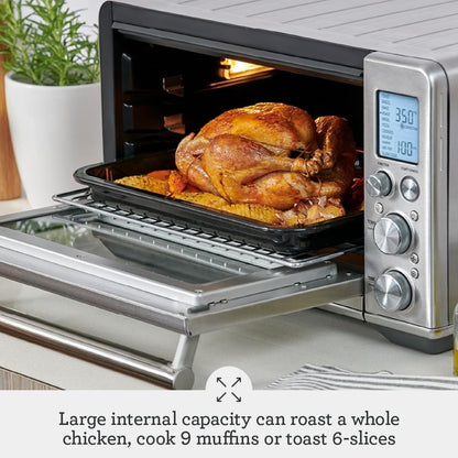 Breville BOV860BSS Smart Oven Air Fryer and Convection Oven, 0.8 cu. ft. Stainle