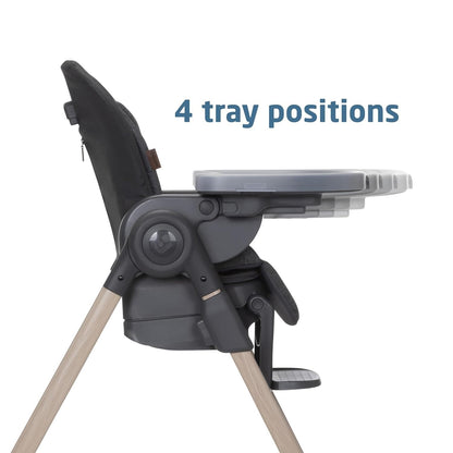 Maxi-Cosi Minla 6-In-1 High Chair - Classic Graphite - Brand New!
