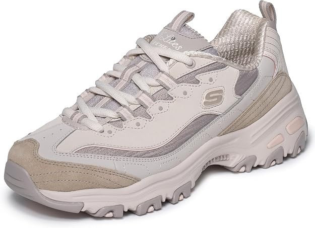 SKECHERS D'Lites Modern Classic Taupe women’s  Air-Cooled Memory Foam 150872